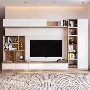 Offerta Speciale - Mobili TV da <span class=keywords><strong>Parete</strong></span> Personalizzati, Moderni Supporti TV in Legno, Armadietti Portaoggetti per <span class=keywords><strong>Soggiorno</strong></span>, Mobile TV di Lusso - Product Image 4