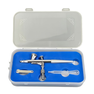 <b>Nail</b> Art Airbrush <b>Set</b> 0.3mm Dual Action Gravity Feed Portable USB Powered Adjustable Speed For <b>Nail</b> Polish <b>Gel</b> Spray - Product Image 5