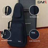 Guitares EART, Housse de transport EHKHG Black Bullet pour guitares électriques sans tête