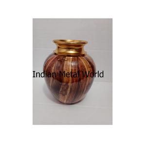 Recién llegado, jarrones de flores de Metal con mármol, jarrón de mesa moderno para artículos de jardín, diseño único, superventas, jarrones de flores de lujo - Product Image 5