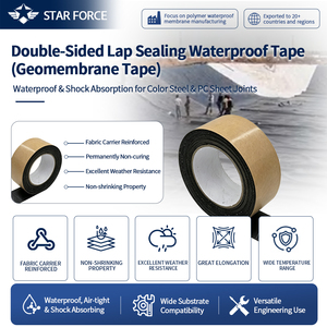 Cinta de Sellado Impermeable Utyl de 1mm-3mm, Cinta <span class=keywords><strong>Autoadhesiva</strong></span> de Aluminio para Reparación de Goteras en Techos, RV, Conductos HVAC y Uniones de Tuberías - Product Image 3