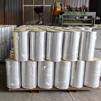 Manta de Lana de Roca Térmica con Revestimiento de Aluminio ASTM E84 ULC A1 R13/R19 50-100mm para Aislamiento de Techos y Edificios HVAC