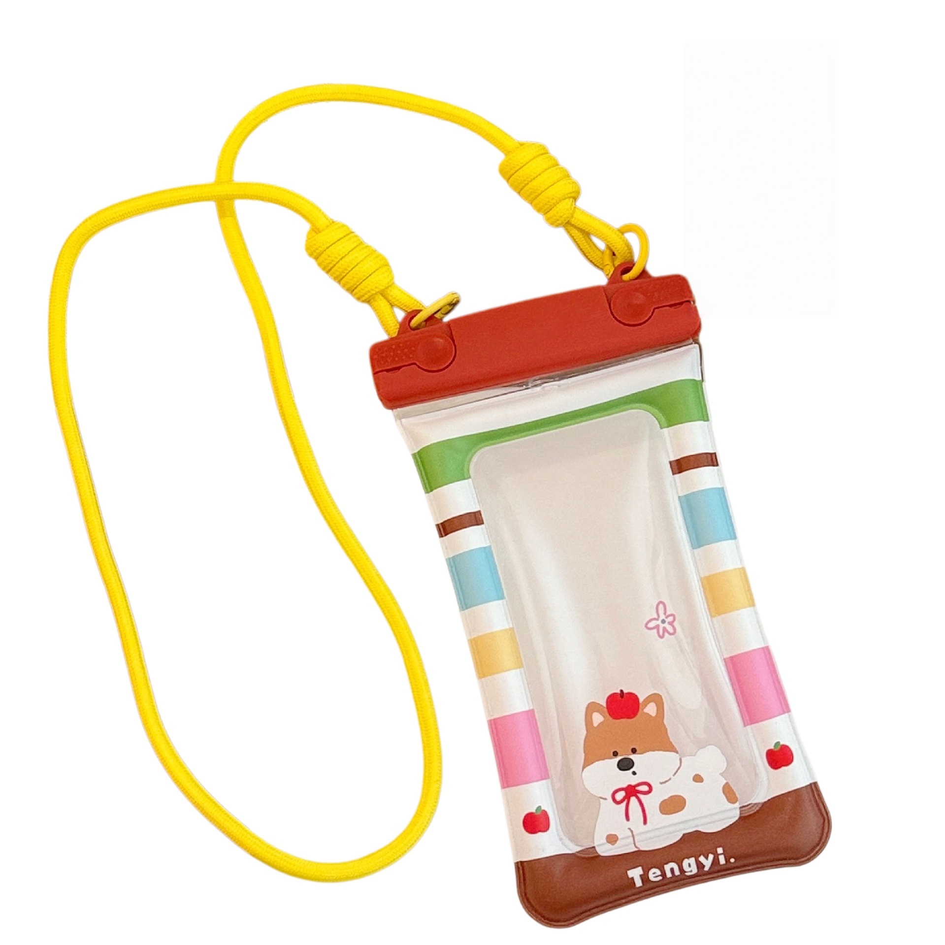 5 yellow-apple puppy waterproof bag