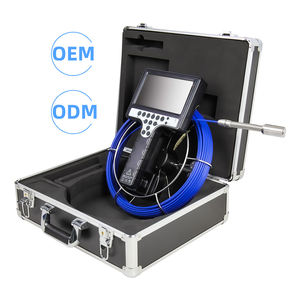 Fabrika yüksek çözünürlüklü boru hattı su iyi mayın derin kuyu güvenlik kamerası Hz bulucu 23MM kafa ile 512 kanalizasyon boru muayene - Product Image 1