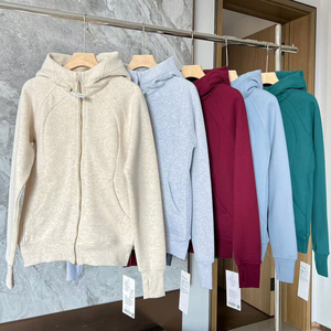 <span class=keywords><strong>Felpa</strong></span> <span class=keywords><strong>con</strong></span> Cappuccio Oversize Personalizzata da <span class=keywords><strong>Donna</strong></span> <span class=keywords><strong>con</strong></span> Zip, Abbigliamento Sportivo Pesante su Misura, Pullover Spesso Taglie Forti - Product Image 1