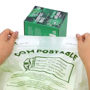 Bolsa compostable <span class=keywords><strong>biodegradable</strong></span> para caca de perro, bolsa de basura para mascotas reciclada/PE - Product Image 5