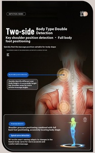 लक्जरी वाणिज्यिक एसएल ट्रैक 3 डी शून्य गुरुत्वाकर्षण इलेक्ट्रिक पूर्ण शरीर बॉस मालिश कैप्सूल कुर्सी - Product Image 4