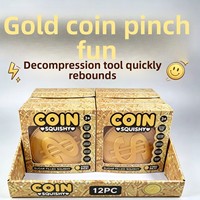 Jouet Squishy Géant en Forme de Dollar de 15 cm, Rempli de Farine, Anti-Stress à Remontée Lente pour Adultes, Idéal Cadeau de Bureau - Vente en Gros