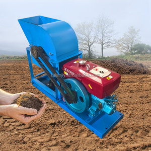 Trituradora <span class=keywords><strong>de</strong></span> Suelo con Motor Diésel <span class=keywords><strong>de</strong></span> 8HP, Máquina Portátil para Moler Lodo y Arcilla para Granja - Product Image 5