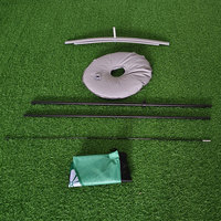 Drapeau de plumes coupe-vent imprimé personnalisé sur mât en aluminium bannière de fierté pour la publicité offre promotionnelle sur les drapeaux