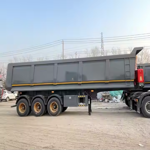 Camion benne 6x4 d'occasion remis à neuf avec grande benne arrière carrée en U, camion Howo G7 - Product Image 5