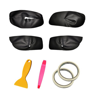 Kits de molduras para puertas Volkswagen de microfibra de cuero, 4 piezas, para Bora Golf 4 2002-2006 - Product Image 5