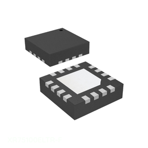 Componente electrónico de chip de gestión de energía (PMIC) BOM IC XR75100ELTR-F 16 VFQFN con pad expuesto, en stock - Product Image 1