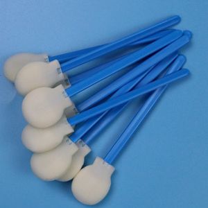 Éponge à tête ronde de 30 mm sans peluches, bâtonnet de nettoyage circulaire en mousse pour salle blanche - Product Image 3