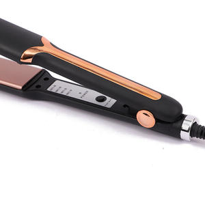 Профессиональный титановый утюжок для выпрямления волос <span class=keywords><strong>RE</strong></span>-2096, плоская плойка для салонов красоты, индивидуальный дизайн - Product Image 3