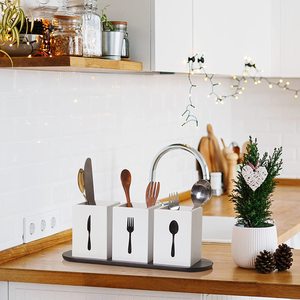 Boîtes <span class=keywords><strong>de</strong></span> rangement <span class=keywords><strong>de</strong></span> <span class=keywords><strong>cuisine</strong></span> en bois multifonctions personnalisées <span class=keywords><strong>Ustensiles</strong></span> <span class=keywords><strong>de</strong></span> table <span class=keywords><strong>de</strong></span> couleur moderne - Product Image 5