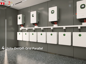 Inverter Ibrido Solare SAJ H2 8KW 48V 190A IP65 97.6% Efficienza per Sistemi On-Grid e Off-Grid, Compatibile con Batterie LiFePO4 e Piombo-Acido, Pronto per Sistema Parallelo - Product Image 4