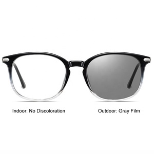 Volar logotipo personalizado miopía cambio de color Filtro de luz azul fotocromáticos gafas computadora Caballero - Product Image 6