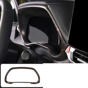 Kit de decoración interior para salpicadero de coche ABS de madera de melocotón para Toyota Sienna 2021 2022 2023 2024 kits de accesorios XL40 styling auto - Product Image 3