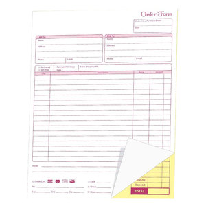 Impresión personalizada de grado A sin carbón NCR 2 3 4 5 capas Manifiestos de carga de facturas Entrega Recibos de pago Listas de selección Gráficos Papel de formulario - Product Image 4