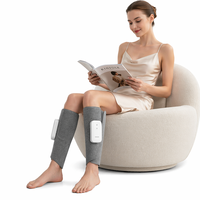 Masseur électrique sans fil pour les jambes, appareil de compression portable pour les mollets avec 3 modes pour la relaxation musculaire