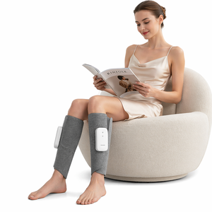 Masajeador Eléctrico Inalámbrico para Piernas, Dispositivo Portátil de Compresión para Pantorrillas con 3 Modos para Relajación Muscular - Product Image 1