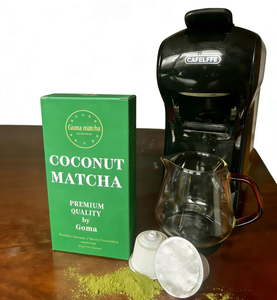 Capsules de Matcha Amincissantes Saveur Noix de Coco, Vanille, Caramel, <span class=keywords><strong>Dolce</strong></span> <span class=keywords><strong>Gusto</strong></span>, Bouteille de Capsules de Matcha, Boisson en Capsules de Matcha, Dosettes de Matcha - Product Image 3