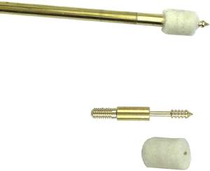 Tampons de nettoyage pour armes à feu en feutre de <span class=keywords><strong>laine</strong></span>, tampons de nettoyage rapide pour chambre d'arme à feu, pastilles de feutre de nettoyage - Product Image 5