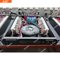 Amplificateur de puissance EP4000 2CH*500W /600W 2U avec panneau en aluminium, système de sonorisation professionnel, amplificateur de puissance PA pour discothèque, scène, église