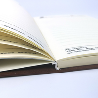Bloc-notes à logo très vendu, format A5, journal, couverture souple magnétique, carnet de notes professionnel