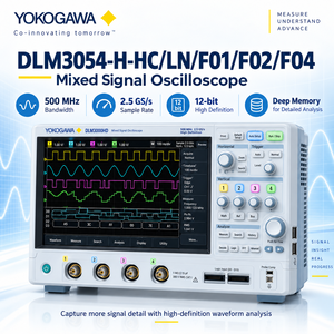 ออสซิลโลสโคป Yokogawa DLM3054-H-HC/LN/F01/F02/F04 MSO แบบสัญญาณผสม 2.5 GS/s 12 บิต สำหรับงานฝังตัวและงานวิจัยและพัฒนาด้านพลังงาน - Product Image 5