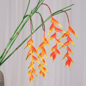 Cao cấp hoa nhân tạo cảm ứng thực sự chim của thiên đường dài gốc hoa sắp xếp chim của Thiên Đường bán buôn hoa nhân tạo - Product Image 3