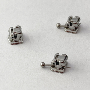 Meistverkaufte Hochwertige Edelstahl Metall Kieferorthopädische Passive Selbstligierende Brackets Manuelle Zahnspangen zum Fabrikpreis - Product Image 4