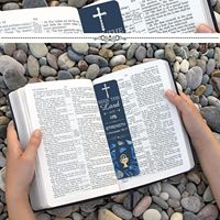 Signets de versets bibliques avec marqueur de livre d'inspiration prière religieuse signets de citation inspirante biblique