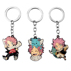 3 diseños personalizados Anime bolsa encanto accesorios Etherious Natsu Dragneel feliz llavero - Product Image 2