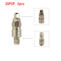 Raccords rapides pneumatiques autobloquants 20PSP 30PSP 40PSP pour tuyaux de compresseur d'air et outils pneumatiques