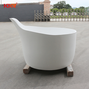 حوض استحمام حديث التصميم قائم بذاته مصنوع من السطح الصلب للشقق/الفلل/الفنادق - Product Image 5