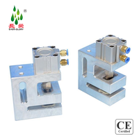 Unité de perforation pneumatique à papillon pour pièces de machine à fabriquer des sacs en film plastique PE PP OPP