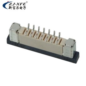 Connecteur FPC/FFC 9 broches, pas de 0,5 mm, contact supérieur/inférieur ZIF, type tiroir horizontal SMT/SMD - Product Image 2