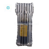 Protecteur de bouteille de vin recyclable écologique Emballage gonflable antichoc Rouleau de film à bulles en PE Protecteur de bord en plastique PA
