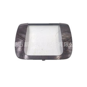 Cadre de panneau de navigation Android Gdnewtop pour GMC Yukon Chevrolet Tahoe 2007-2014, finition grain de bois gris argenté, montage sur panneau - Product Image 1