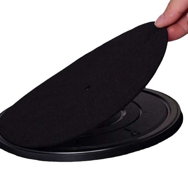 High Quality Custom Turntable Platter Mat Felt Anti-Static Slipmat for Vinyl LP Record Players