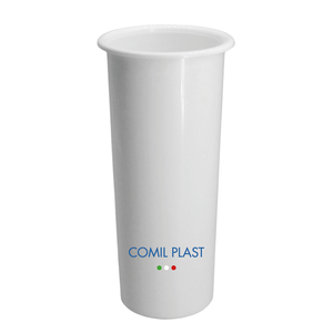 Jarrón Redondo de Alta Calidad para Cementerio, Jarrones de Repuesto Personalizados para Tumbas, Mausoleos, Altura de 7 Pulgadas, para Venta al por Mayor - Product Image 1