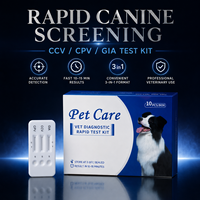 Kit de test ADN CPV pour chiens et chats Petcare ALICE01 pour usage vétérinaire et domestique, certifié CE