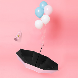 Mini Pocket Capsule Umbrella Automatic 5 Fold Sun Protection Travel Umbrella With Uv Protection For Sunny And Rainy Days - Product Image 3