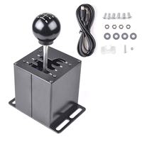Sim Jack HQS-R8 H Levier de vitesses 7+R PC USB Joystick avec volant de jeu et frein à main pour Logitech G29/G27/G25/G920