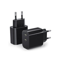 Chargeur mural rapide Type-C 20W PD pour grossistes, prise EU/US, compatible iPhone 11-16, Samsung S21 S22 S23