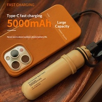 Lampe d'ambiance rétro d'extérieur à longue autonomie pour le camping sauvage, avec batterie externe grande capacité, tout-en-un, portable pour le camping