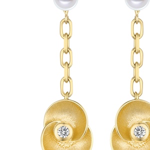Boucles d'oreilles en argent 925 avec zircon de UM Jewelry, vente en gros, adaptées aux hommes et aux femmes, pour fiançailles, fête, anniversaire, mariage, cadeau quotidien - Product Image 5