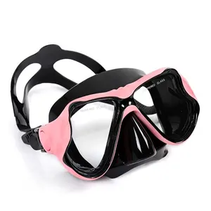 Custom Graden Bijziendheid Lens Siliconen Duikuitrusting Comfortabele Anti Burst Recept Corrigerende Scuba Snorkel Duiken Masker